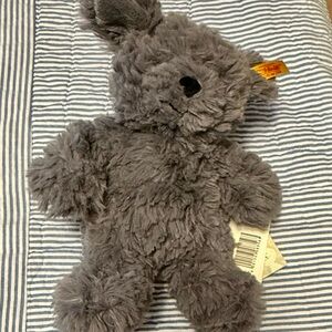 Gray Plush Authenic Stieff Stuffie